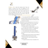 Juice processing line for apples, pears, fruits, vegetables 300 kg/h
