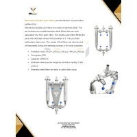 Juice processing line for apples, pears, fruits, vegetables 300 kg/h