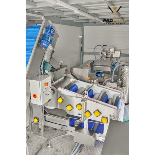 Mobile apple juice processing line 400-1500 kg/h / Mobile fruit juice production line