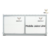 Mobile apple juice processing line 400-1500 kg/h / Mobile fruit juice production line
