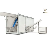Mobile apple juice processing line 400-1500 kg/h / Mobile fruit juice production line