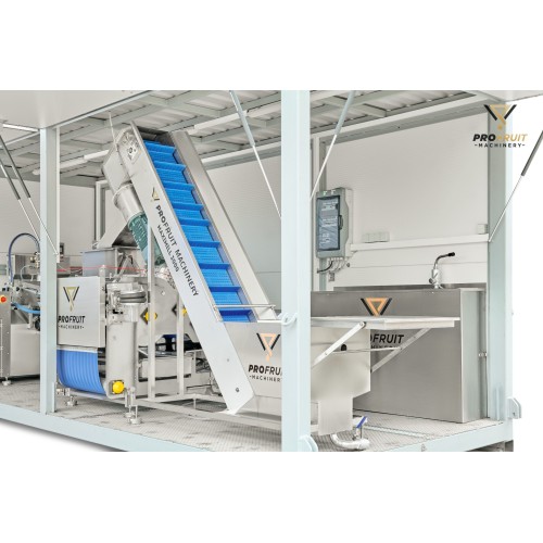 Mobile apple juice processing line 400-1500 kg/h / Mobile fruit juice production line