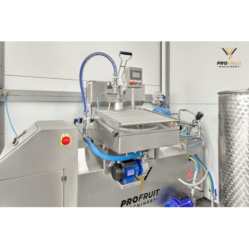 Mobile apple juice processing line 400-1500 kg/h / Mobile fruit juice production line