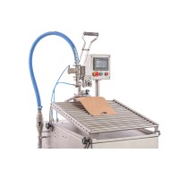 Semi-automatic Bag-in-Box® and “Stand up Pouch” filler SEMIFLOW