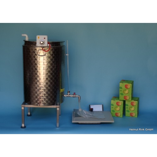 Juice processing line for apples, pears, fruits, vegetables 200 kg/h