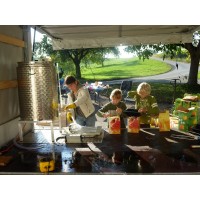 Juice processing line for apples, pears, fruits, vegetables 200 kg/h