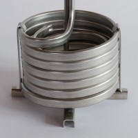 Aquecedor elétrico em aço inox 2,2 kW – 18 kW com termostato