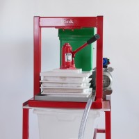 Hydrauliczna prasa do owoców i winogron + Rozdrabniacz RINK-P