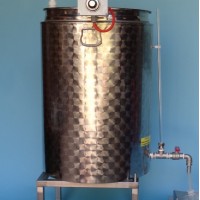 Heat insulated stainless steel tank 80 l - 150 l – Juice pasteurizer