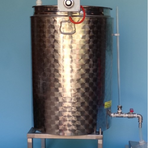 Heat insulated stainless steel tank 80 l - 150 l – Juice pasteurizer
