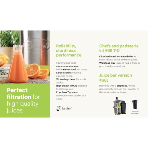 Professional centrifugal juicer "Miracle Edition" 68