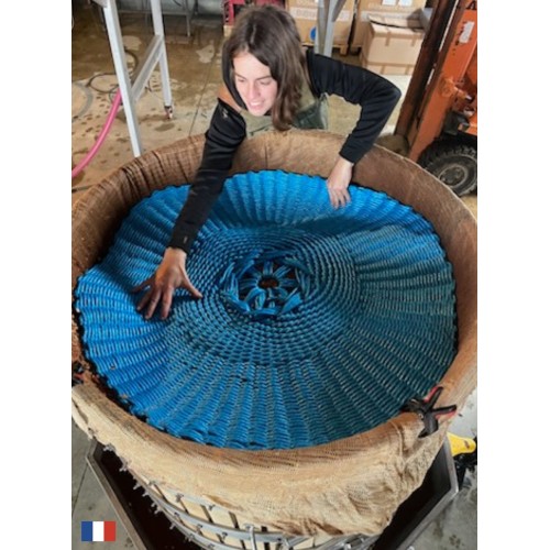 Filtering diaphragm for fruit press without central hole ⌀25-240 cm (100% coconut fiber)