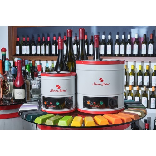 Pot chauffant pour cire à cacheter les bouteilles de vin SINCERA M1500