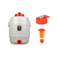 Plastikust ümmargune kääritamisnõu 12 - 120 l