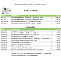 Desidratador de alimentos B MASTER BASE - Desidrata frutas, vegetais, ervas aromáticas, carne, peixe