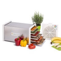 Desidratador de alimentos BIOSEC DE LUXE B12 - Desidrata frutas, vegetais, ervas aromáticas, carne, peixe