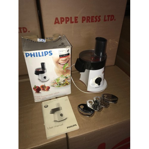 Triturador elétrico para frutas, maçã PHILIPS HR1388/80, esmagador de uvas