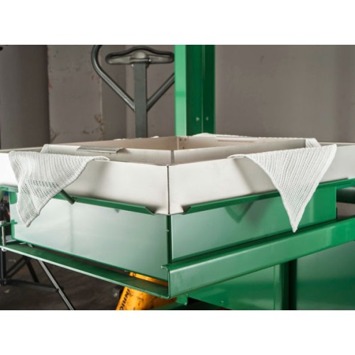 Pressoir hydraulique à paquets pour jus de pommes VORAN 100P2  - Presse à paquets