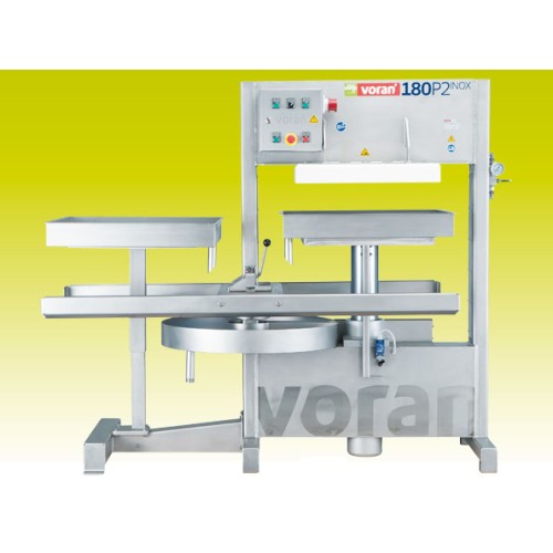 Pressoir hydraulique à paquets pour jus de pommes VORAN 180P2 ROTARY INOX - Presse à paquets