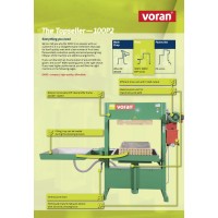 Pressoir hydraulique à paquets pour jus de pommes VORAN 100P2 ROTARY - Presse à paquets