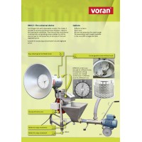 Electric centrifugal fruit crusher VORAN RM5,5 – Apple mill