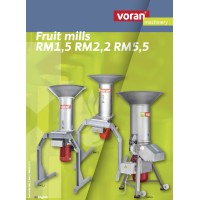 Triturador elétrico para frutas, maçã VORAN RM1,5, esmagador de uvas