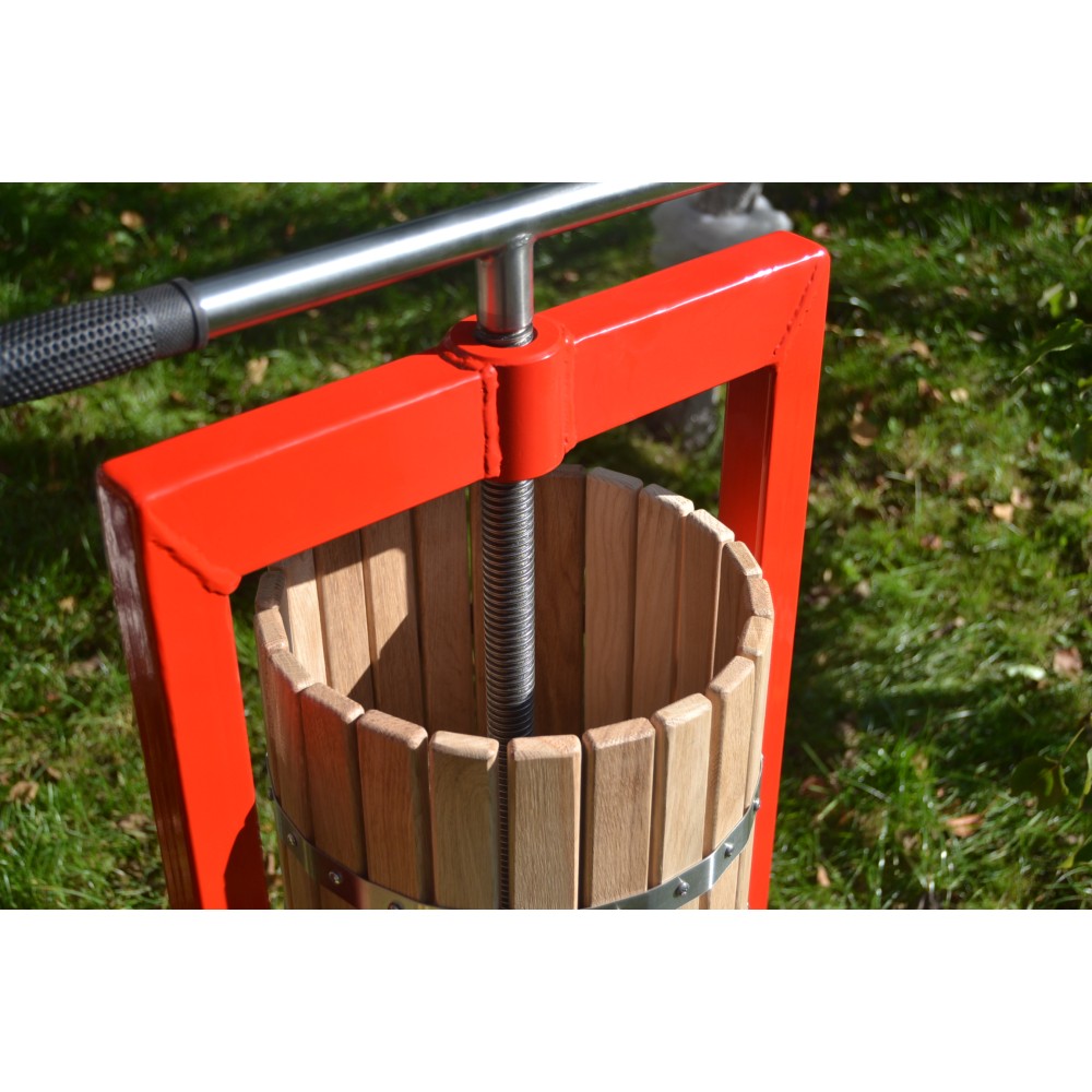 Torchio Per Frutta 6 Litri - Pressa Per Uva, Mele E Vino Con Telo Di Filtrazione - Foto 3