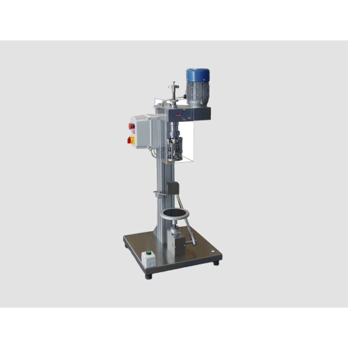 Flaschen-Verschließmaschine CAPSY ECO / Kapsel-Anrollmaschine zum Verschließen von Drehverschluss-Flaschen
