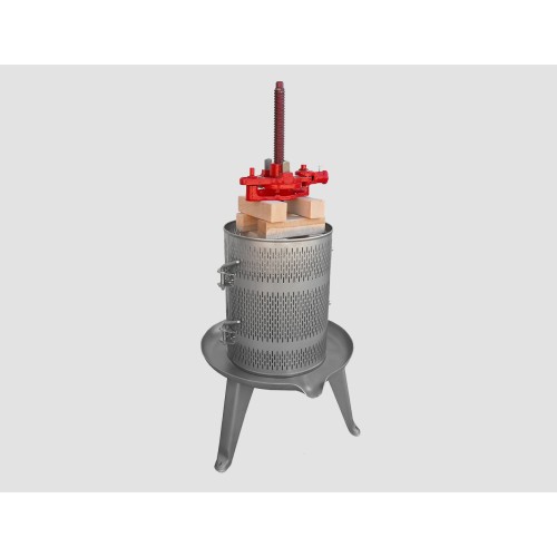 Mechanische Obstpresse 96 l – 477 l INOX – Weinpresse