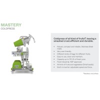Pressoir à fruits et raisins hydraulique électrique automatique ZUMEX MASTERY